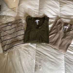 Set of 3 Maternity Long sleeve shirts